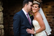 bride and groom yorkshire